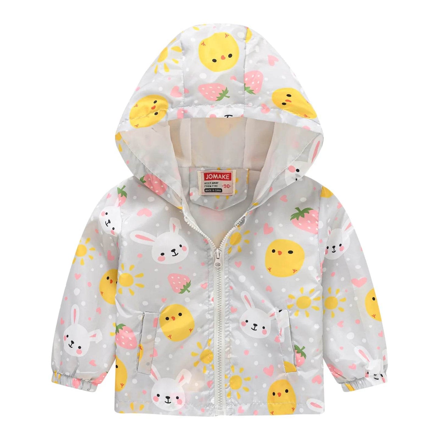 Premium Kids Jacket Cartoon Dinosaur Print For Kids - ToylandEU