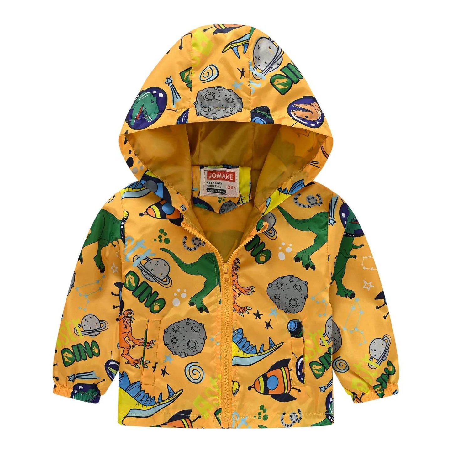 Premium Kids Jacket Cartoon Dinosaur Print For Kids - ToylandEU