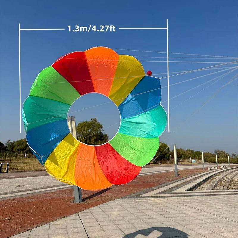 Premium Kids Kite Dragon Spinning Soft Handle Outdoor - ToylandEU