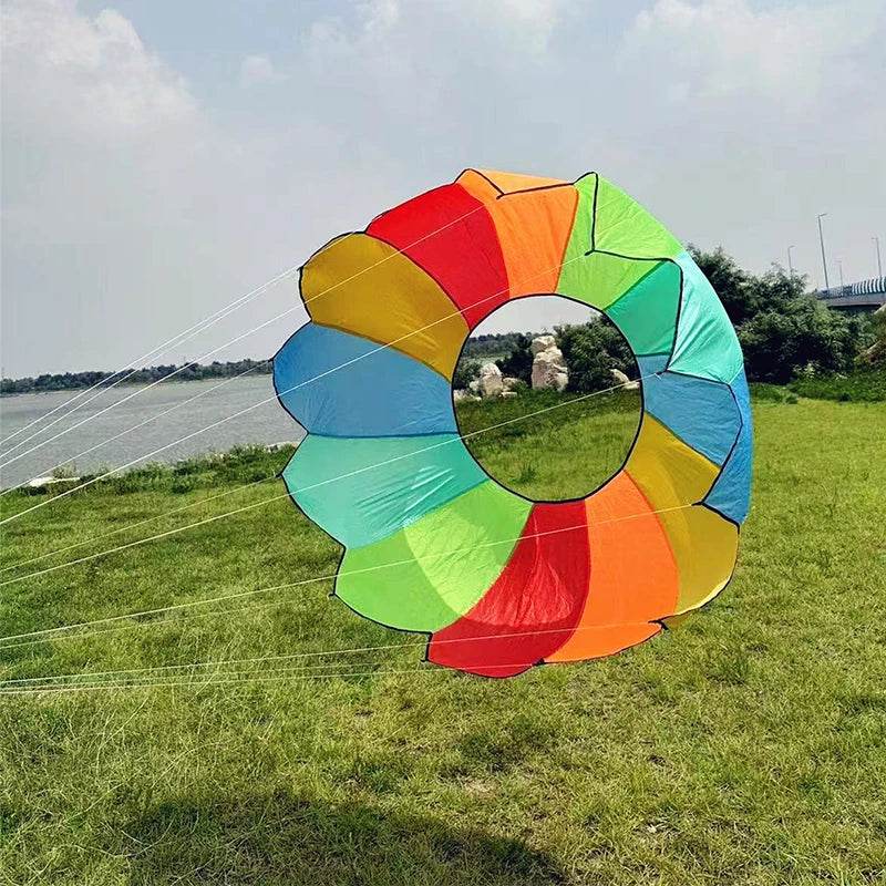 Premium Kids Kite Dragon Spinning Soft Handle Outdoor - ToylandEU