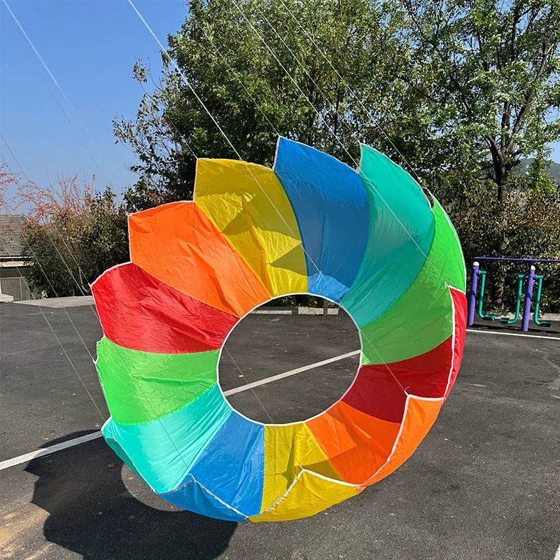 Premium Kids Kite Dragon Spinning Soft Handle Outdoor - ToylandEU