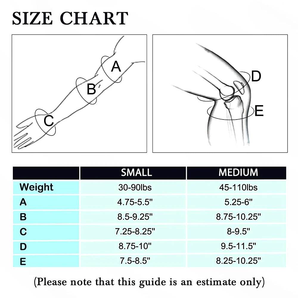 Premium Kids Knee Pads Elbow Guards 6Pcs For Cycling - ToylandEU