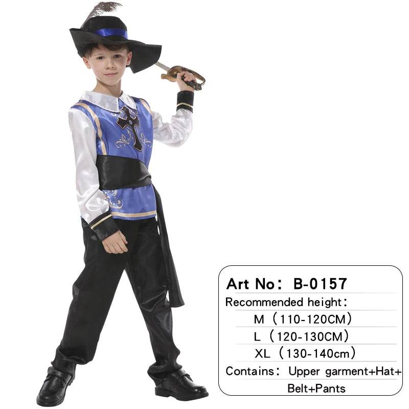 Premium Kids Knight Costume With Medieval Armor For Boys - ToylandEU