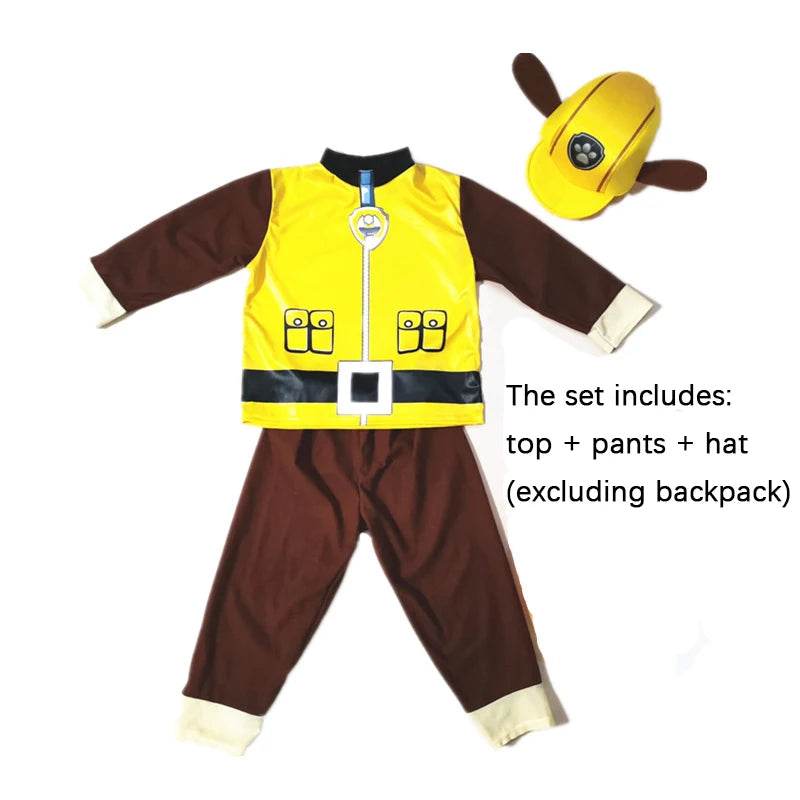 Premium Kids Paw Patrol Cosplay Costume Top And Pants Set - ToylandEU