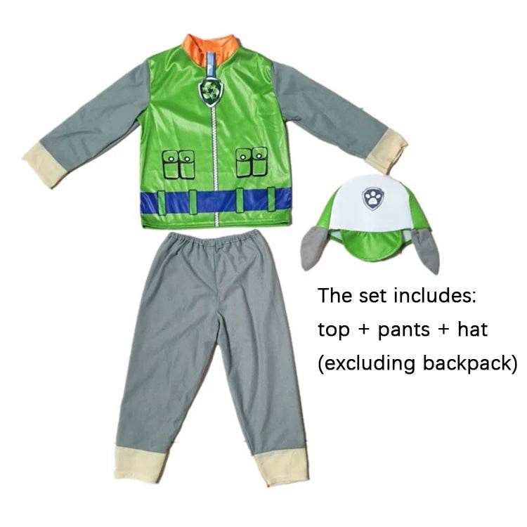 Premium Kids Paw Patrol Cosplay Costume Top And Pants Set - ToylandEU