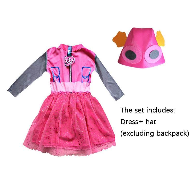 Premium Kids Paw Patrol Cosplay Costume Top And Pants Set - ToylandEU