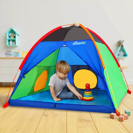 Premium Kids Play Tent Dome Foldable Indoor Outdoor Fun - ToylandEU