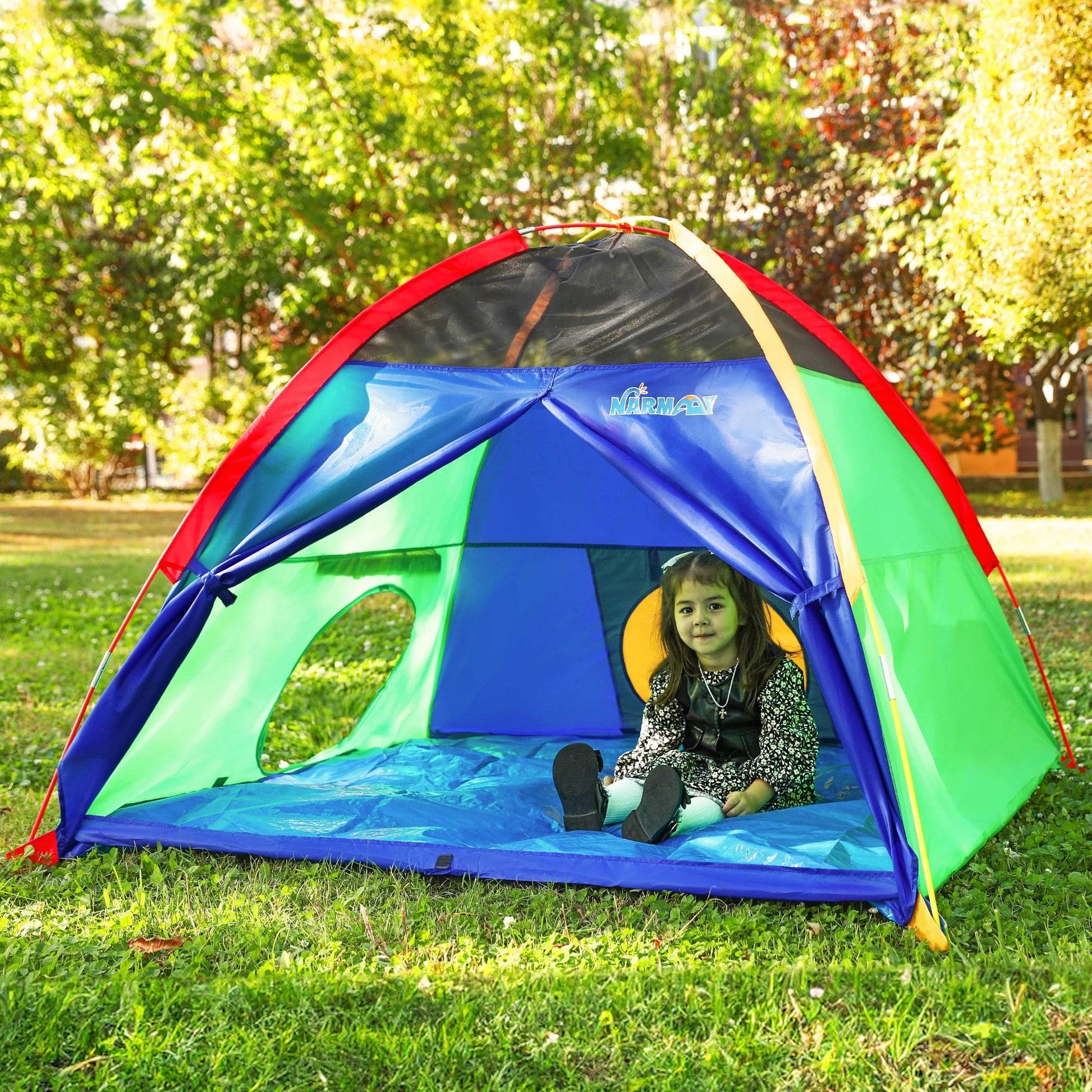 Premium Kids Play Tent Dome Foldable Indoor Outdoor Fun - ToylandEU