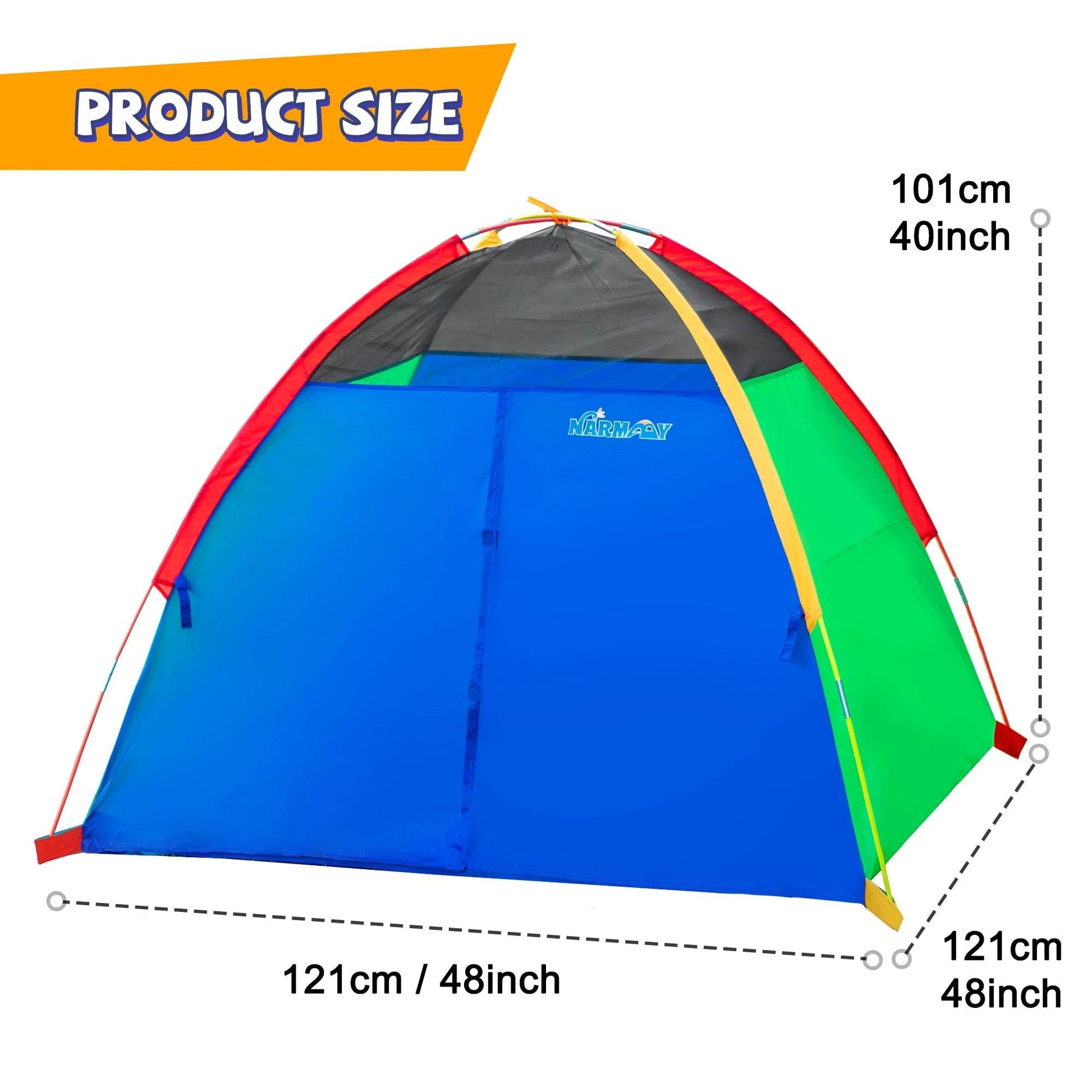 Premium Kids Play Tent Dome Foldable Indoor Outdoor Fun - ToylandEU