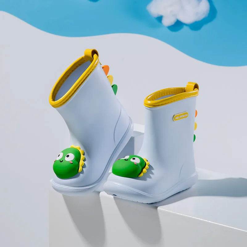 Premium Kids Rain Boots Cartoon Animal Print For Children - ToylandEU