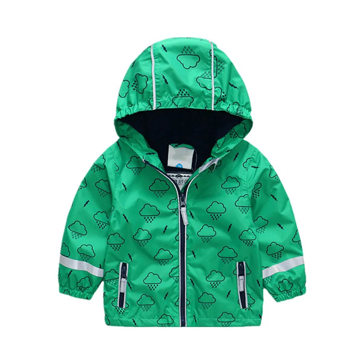 Premium Kids Raincoat Set Hooded Waterproof Unisex - ToylandEU