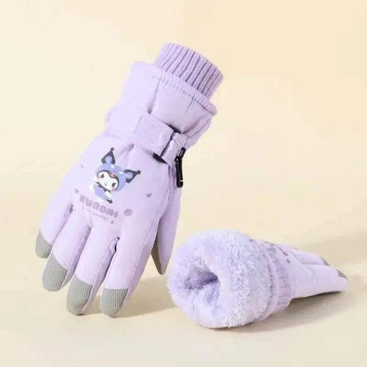  Premium Kids Ski Gloves Waterproof Non Slip 8 14 Toyland EU -  ToylandEU™