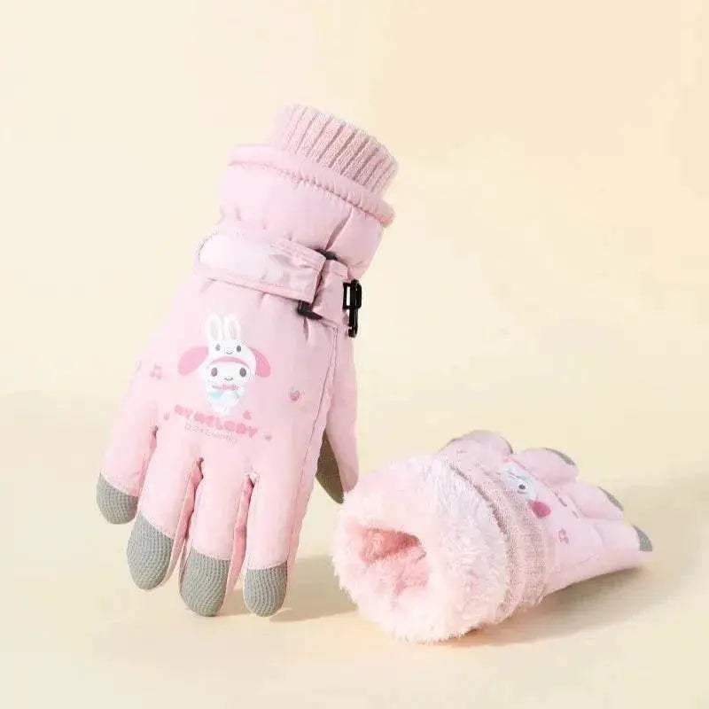  Premium Kids Ski Gloves Waterproof Non Slip 8 14 Toyland EU -  ToylandEU™
