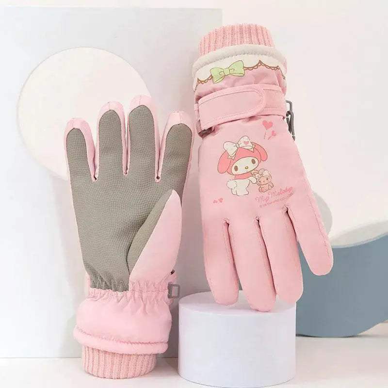  Premium Kids Ski Gloves Waterproof Non Slip 8 14 Toyland EU -  ToylandEU™