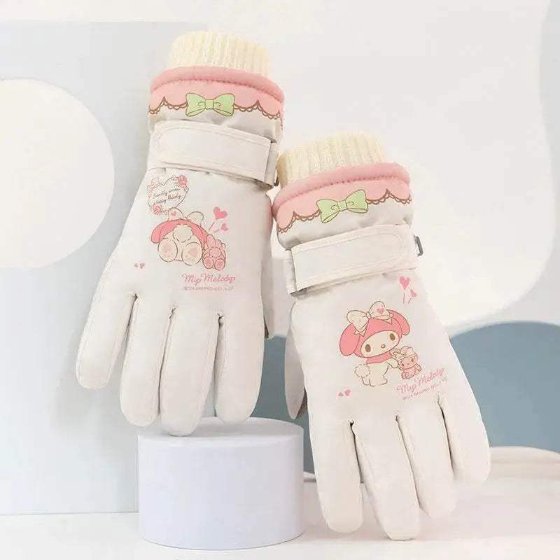  Premium Kids Ski Gloves Waterproof Non Slip 8 14 Toyland EU -  ToylandEU™