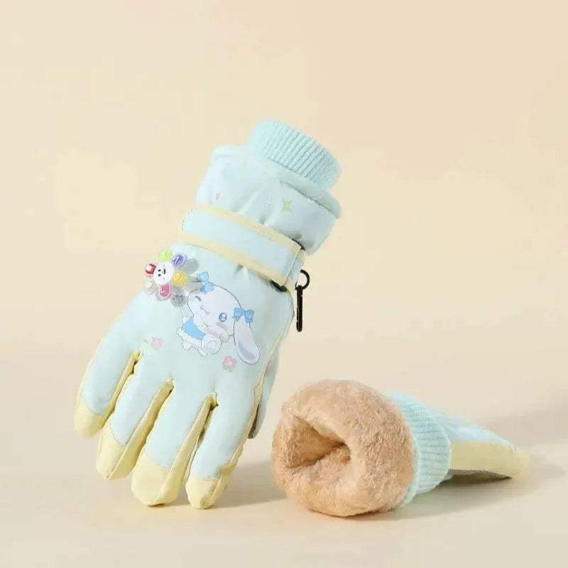  Premium Kids Ski Gloves Waterproof Non Slip 8 14 Toyland EU -  ToylandEU™