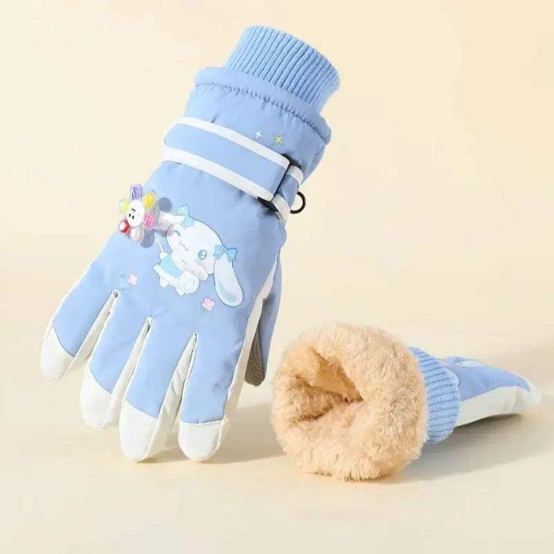  Premium Kids Ski Gloves Waterproof Non Slip 8 14 Toyland EU -  ToylandEU™