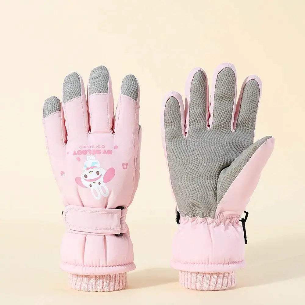  Premium Kids Ski Gloves Waterproof Non Slip 8 14 Toyland EU -  ToylandEU™