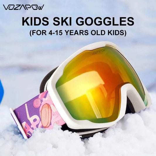 Premium Kids Ski Goggles Anti Fog Double Layer UV400 Snow - ToylandEU