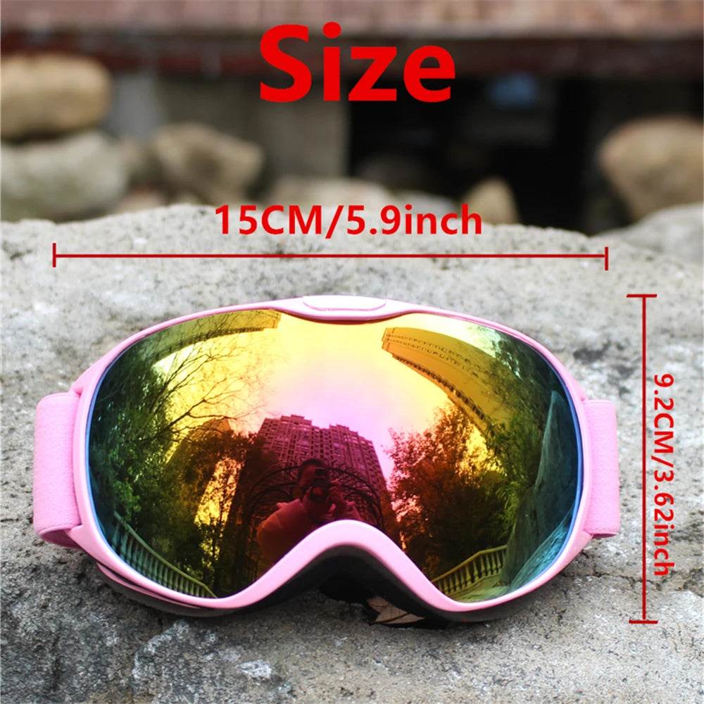 Premium Kids Ski Goggles Graced Lens Case Set For Children - ToylandEU