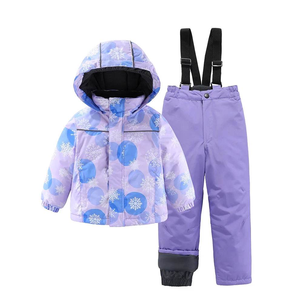 Premium Kids Ski Set Unisex Waterproof Hooded Snow Gear - ToylandEU