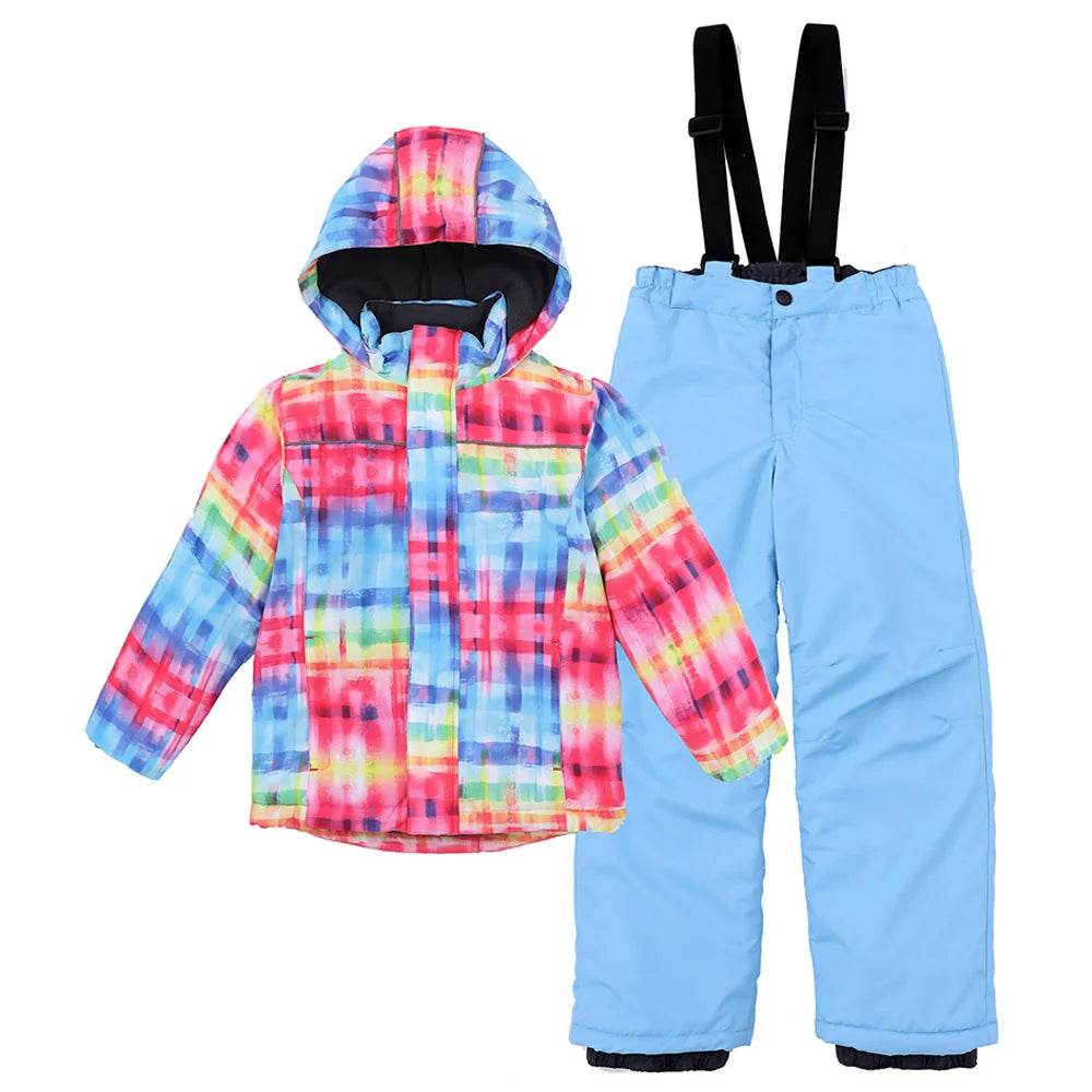 Premium Kids Ski Set Unisex Waterproof Hooded Snow Gear - ToylandEU