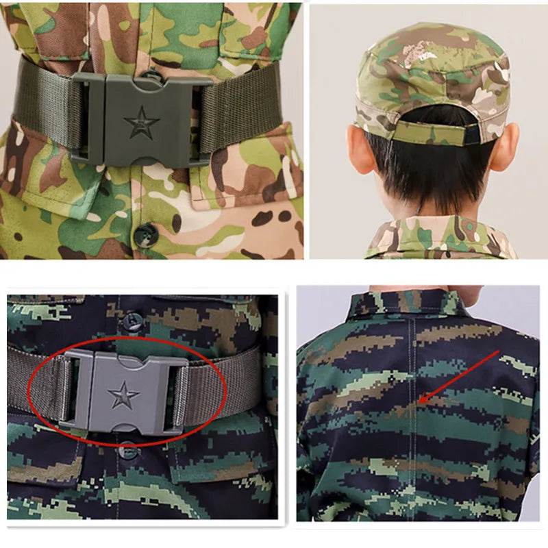 Premium Kids Soldier Costume Camouflage Sniper Kit For Boys - ToylandEU