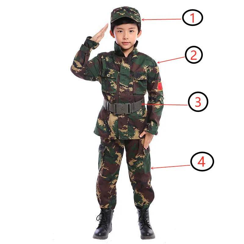 Premium Kids Soldier Costume Camouflage Sniper Kit For Boys - ToylandEU