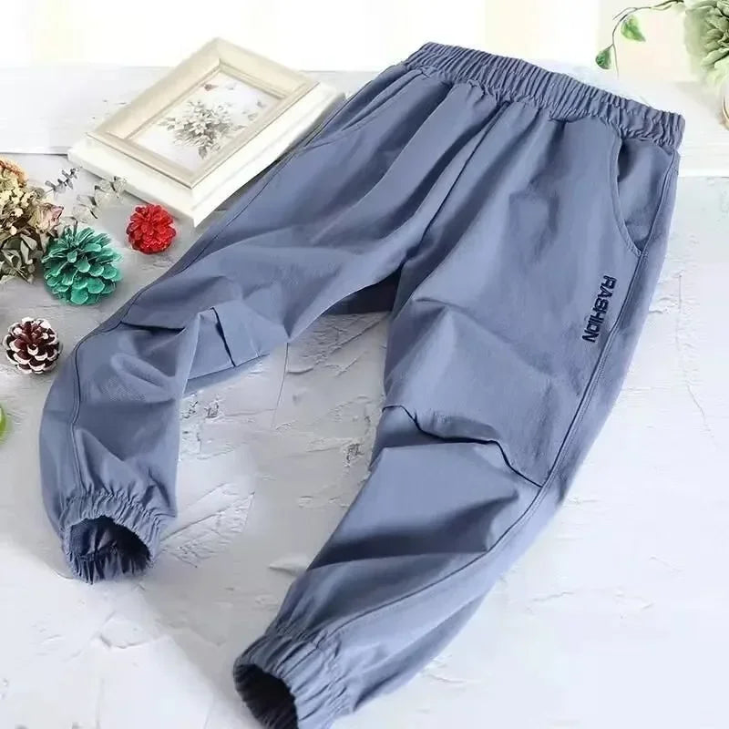 Premium Kids Sports Pants Breathable Quick Drying For Active Children Aged 7 To 13 - ToylandEU