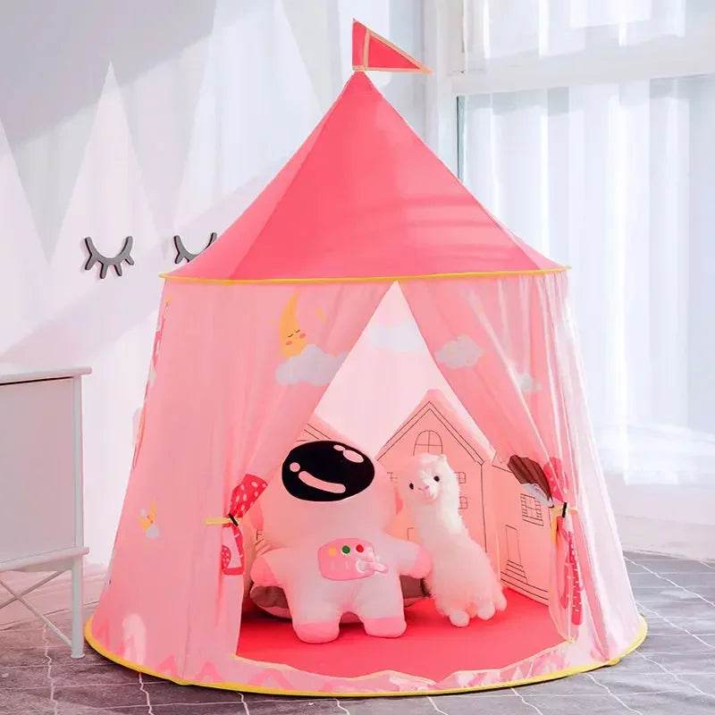 Premium Kids Teepee Tent Princess Castle Playhouse For Kids - ToylandEU