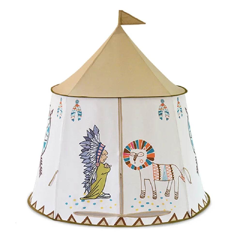 Premium Kids Teepee Tent Princess Castle Playhouse For Kids - ToylandEU