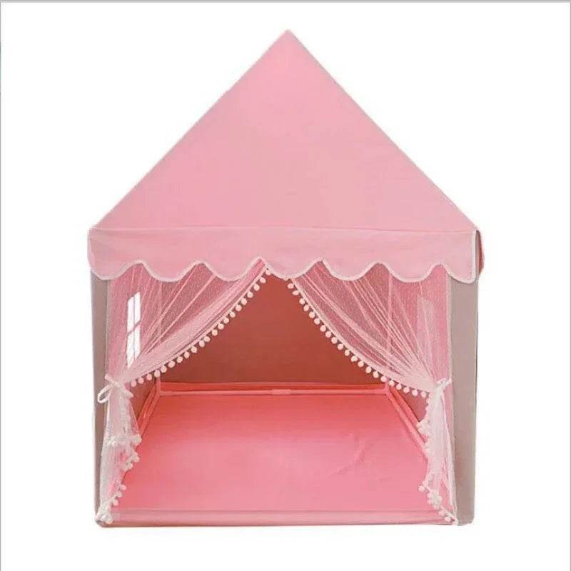 Premium Kids Tent Foldable Tipi Play House For Girls - ToylandEU