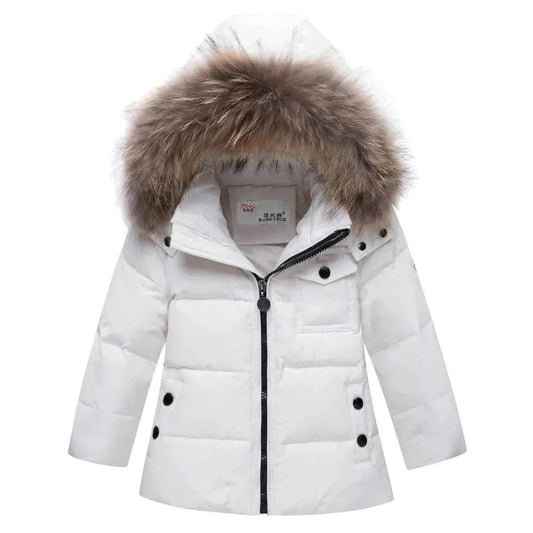  Premium Kids Winter Snowsuit Set Fur Collar Toyland EU -  ToylandEU™