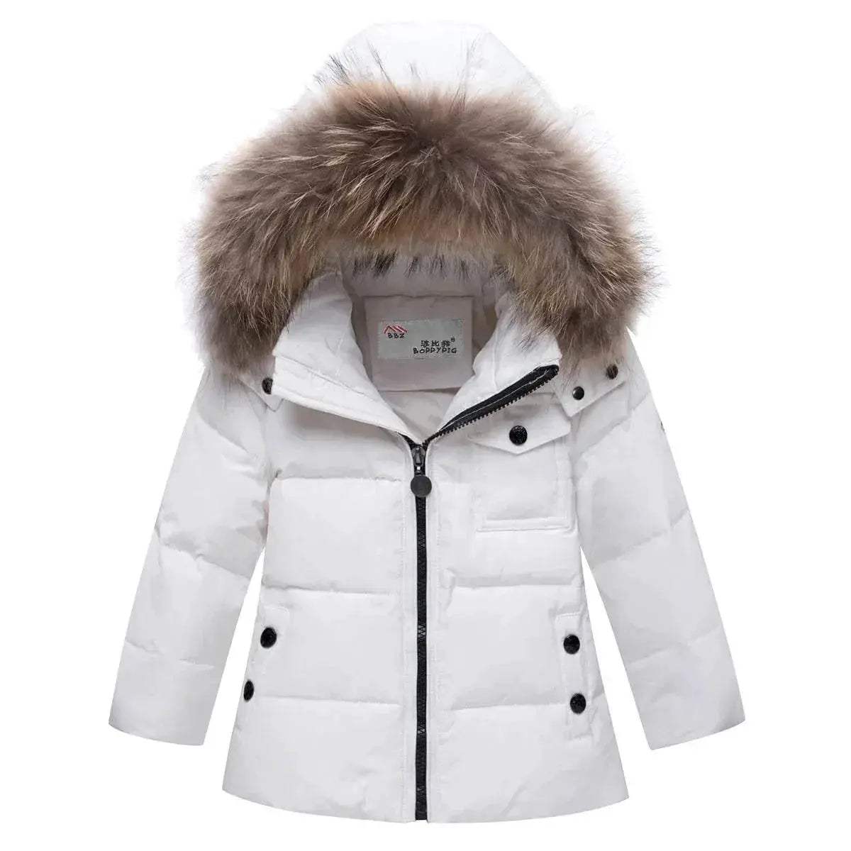 Premium Kids Winter Snowsuit Set Fur Collar Toyland EU -  ToylandEU™