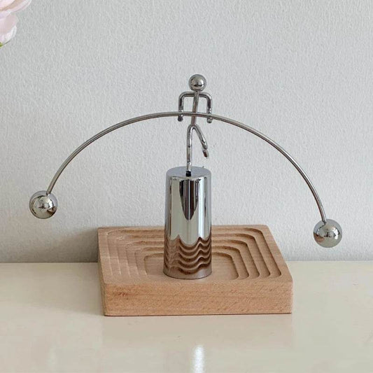 Premium Kinetic Art Desk Toy Weightlifter For Home Office - ToylandEU