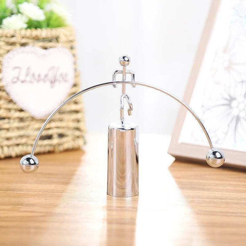 Premium Kinetic Art Desk Toy Weightlifter For Home Office - ToylandEU