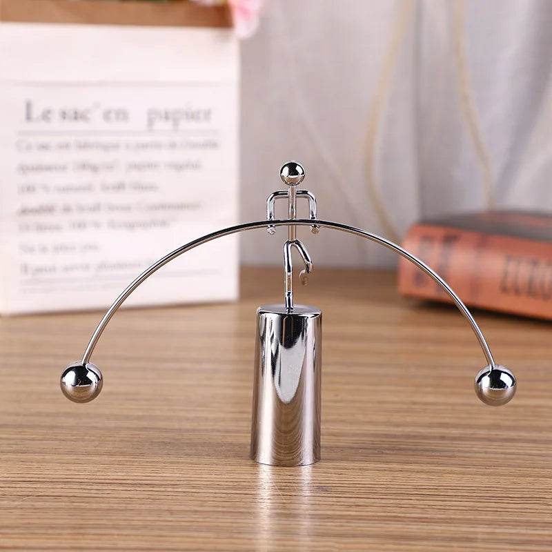Premium Kinetic Art Desk Toy Weightlifter For Home Office - ToylandEU