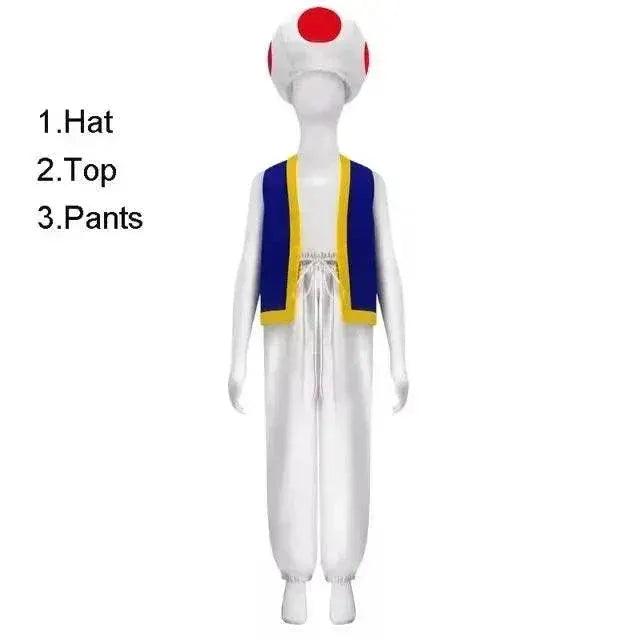  Premium Kinopio Toad 2 In 1 Cosplay Hat Set Toyland EU -  ToylandEU™