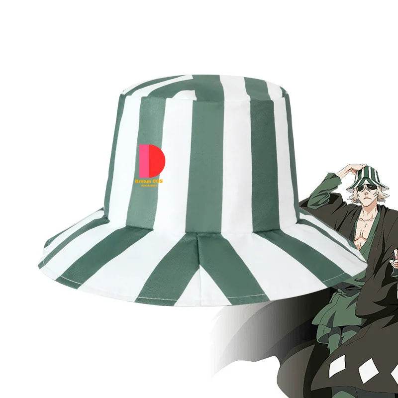 Premium Kisuke Urahara Cosplay Costume With Wig Cape For Men - ToylandEU