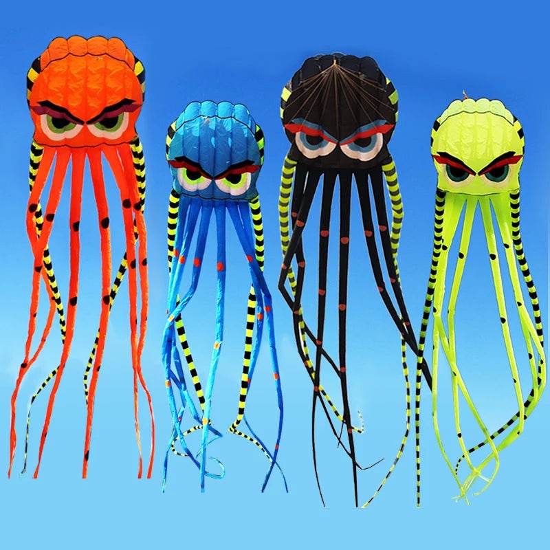 Premium Kite Octopus 3D With 200M Cable For Outdoor Flying - ToylandEU