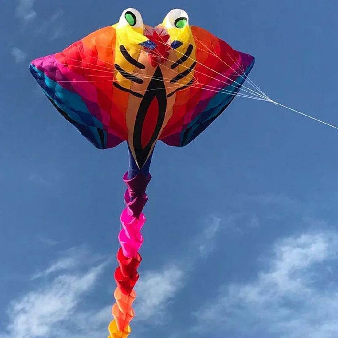 Premium Kite Ray Devil Fish Soft 15M Nylon For Competition - ToylandEU