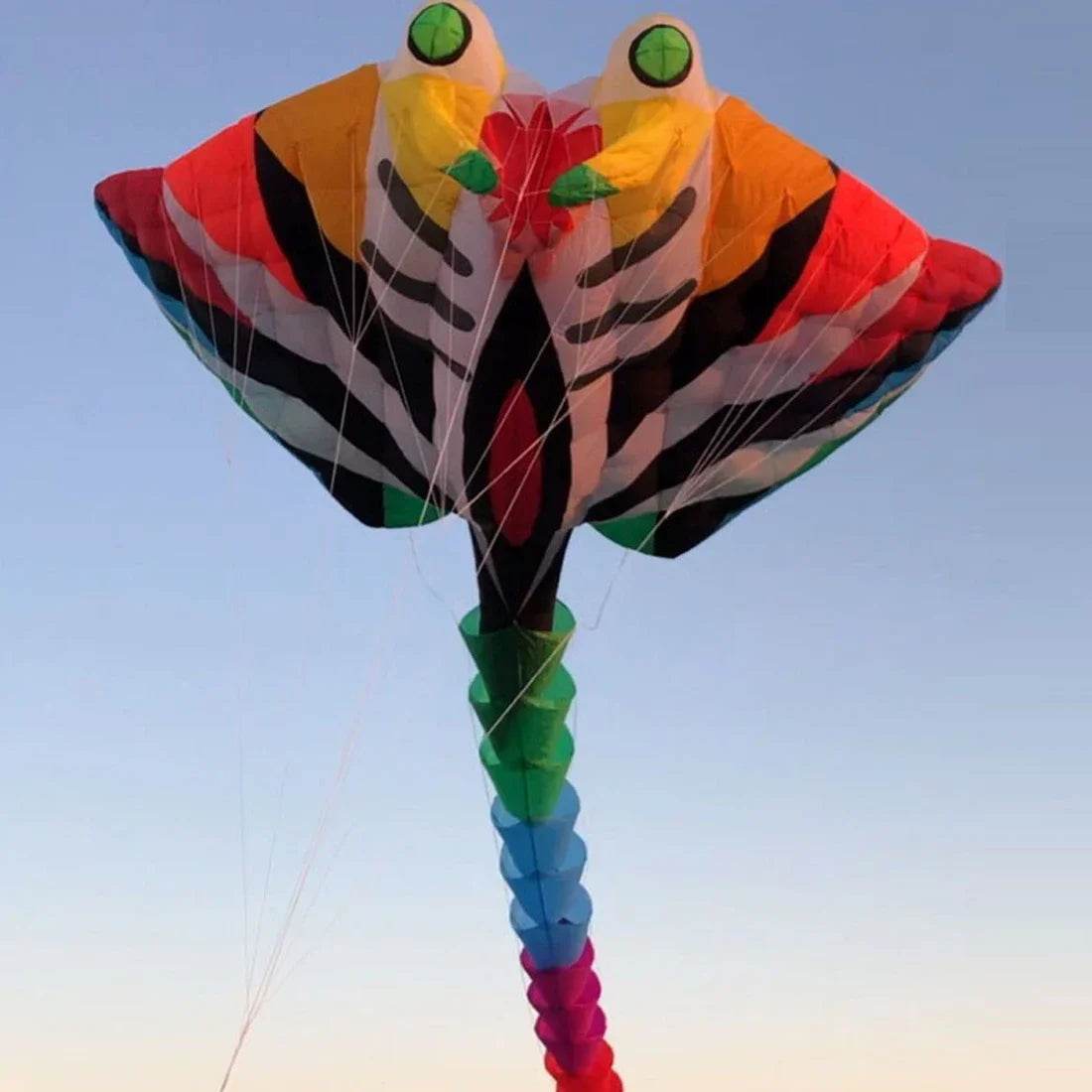 Premium Kite Ray Devil Fish Soft 15M Nylon For Competition - ToylandEU