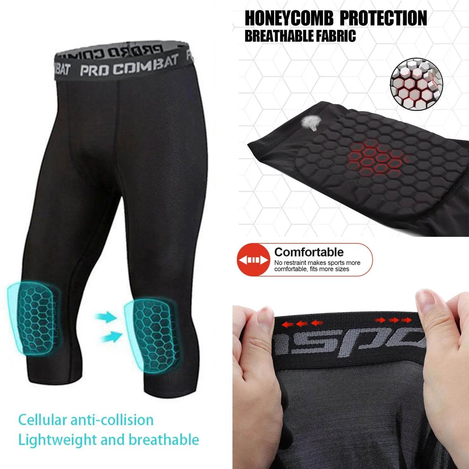 Premium Knee Protection Pants With Hex Pad For Youth - ToylandEU