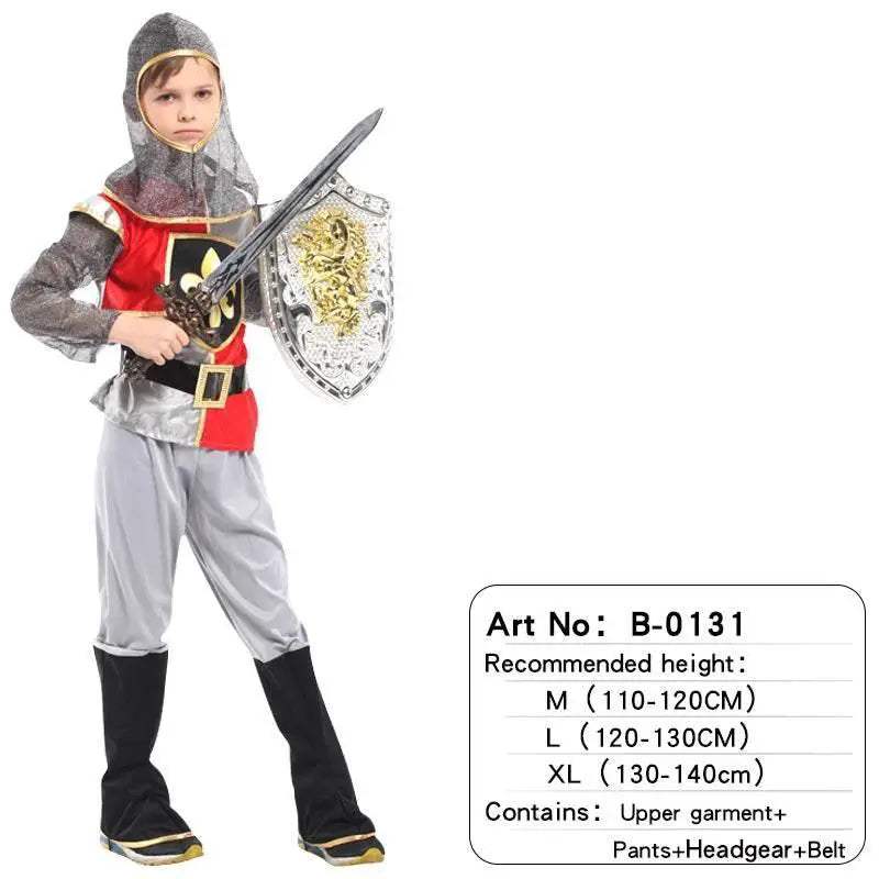  Heroic Knight Costume Medieval Armor Set Toyland EU -  ToylandEU™
