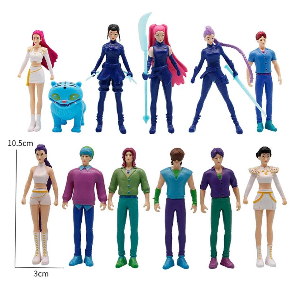 Premium Kpop Demon Hunters Figure Movable Joints For Kids - ToylandEU