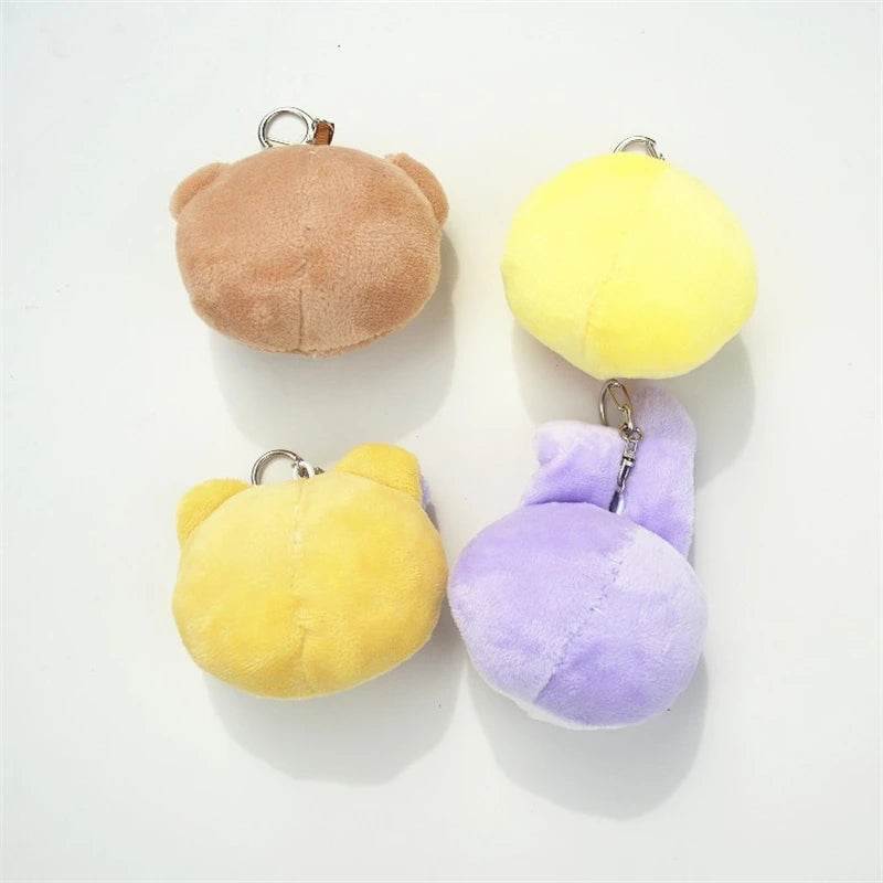 Premium Kpop Plush Keychain Pink Cartoon Rose 8cm For Fans - ToylandEU