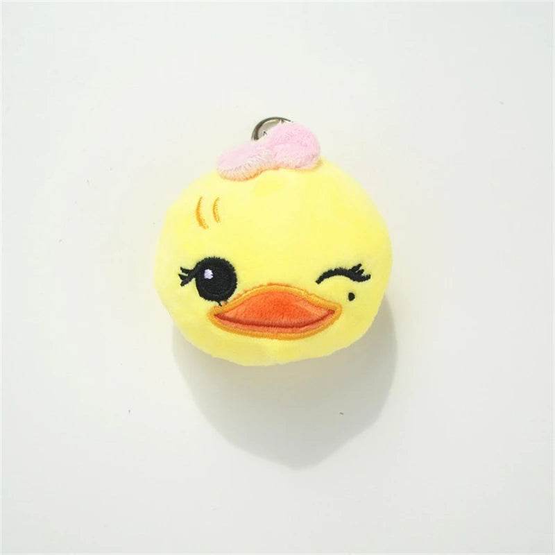 Premium Kpop Plush Keychain Pink Cartoon Rose 8cm For Fans - ToylandEU