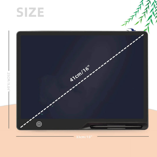 Premium LCD Writing Tablet USB Rechargeable 16 Inch Gift - ToylandEU