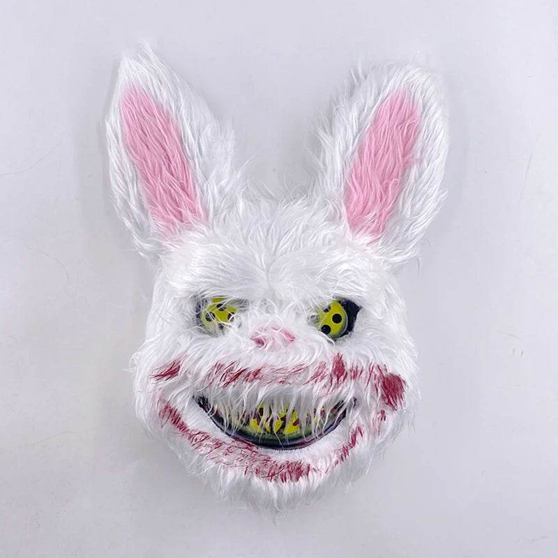 Premium LED Bloody Rabbit Mask Glowing Halloween Cosplay - ToylandEU