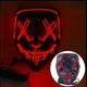 Premium LED Face Mask Glow In The Dark Festival For Men - ToylandEU